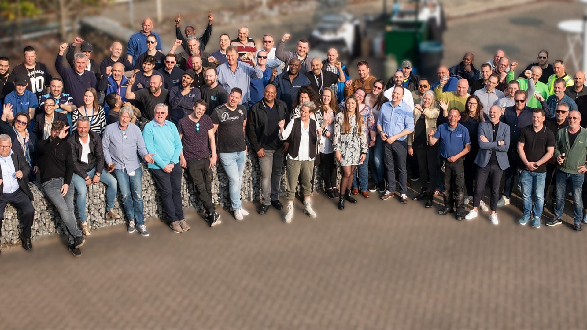 Het volledige GPG team - meer dan 50 professionals